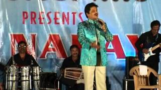 UDIT NARAYAN NIGHT  HYDERABAD KALI BARI Part One By Abhiram Majumdar [upl. by Anbul]