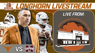 Longhorn Livestream  From the CoOp  Texas vs Mississippi State  Arch Manning  Recruiting  SEC [upl. by Alios]