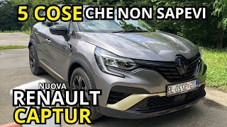 RENAULT CAPTUR 2023  5 COSE che NON SAPEVI sulla NUOVA VERSIONE [upl. by Namyaw]