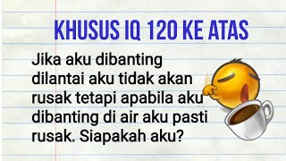 HANYA ORANG DENGAN LOGIKA TINGGI YANG MAMPU JAWAB 10 quotTeka Tekiquot Yang Mengasah Otak [upl. by Alfredo]