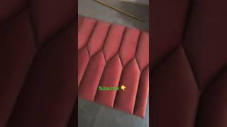 Bed cushion design how to make bed cushion design viral youtubeshorts viral shortvideo [upl. by Aitnom]