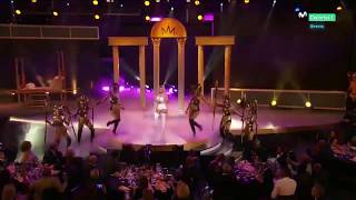 Nicki Minaj performs Swish Swish live at the 2017 NBA Awards [upl. by Patin]