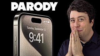 iPhone 15 Pro PARODY [upl. by Olleina]