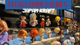 Manga STORE JAPAN KRAFT Located Camden Market London Japan kraft Mangastore [upl. by Itsrejk]