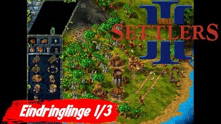 Siedler 3 Amazonen Mission Eindringlinge Teil 1 Walkthrough Komplettlösung [upl. by Anailuj]