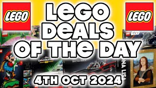 LEGO  DEALS OF THE DAY  SMYTHS  AMAZON  WAYLAND GAMES  amp MORE  4TH OCT 2024 [upl. by Landry]