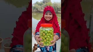 sour fruit pickle কুলের আচার recipe cooking trending sourfruit [upl. by Yeliw]