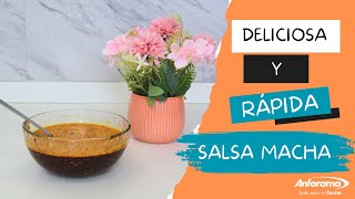 Deliciosa Salsa Macha fácil de preparar [upl. by Baumbaugh]