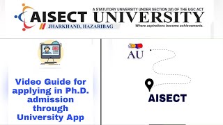 PhD Admission Application Process aisect 2024 educational guide [upl. by Acinomaj]