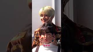 Taekook sweet moments 💗💗taekook bts [upl. by Lipski]