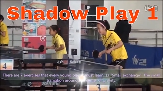 How to play table tennis  Backhand Topspin [upl. by Anahsak]