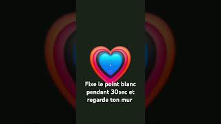 fixe le point point blanc pendant 30sec [upl. by Notxap]