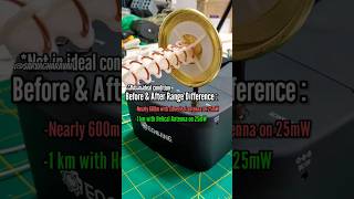 Helical Antenna making amp range comparison🤩 [upl. by Helse407]