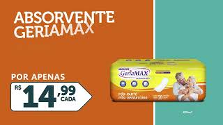 Absorvente Geriamax com 20 unidades  R 1499 Rio Grande do Sul [upl. by Elockin]