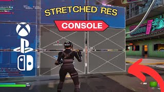 How to get Stretched Resolution on Console XboxPS4PS5Switch Fortnite [upl. by Schilit]