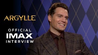 Argylle  Official IMAX® Interview  Experience It In IMAX® [upl. by Mariken]