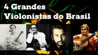 4 grandes violonistas brasileiros [upl. by Fidela684]