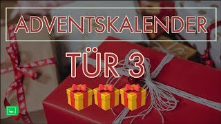 ADVENTSKALENDER TÜRCHEN 3 🎁  GarnelenTv Adventskalender 2019 [upl. by Leuqer879]