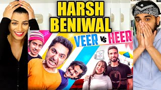 VEER VS HEER  HARSH BENIWAL  REACTION [upl. by Normand]