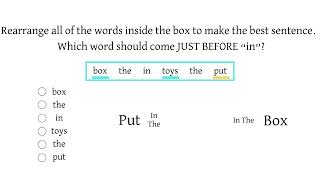 Wonderlic Rearranging Sentences 2024 01 [upl. by Nick]