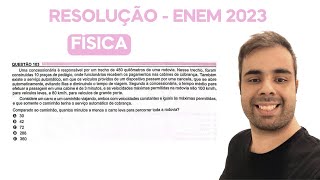 ENEM 2023  Uma concessionária é responsável por um trecho de 480 quilômetros de uma rodovia Nesse [upl. by Nael]