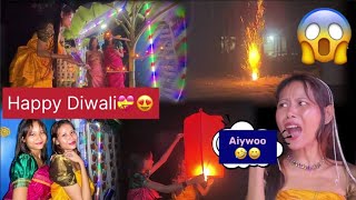 Diwali celebration with Family 🪔😍kalpanabrahma34 youtube family diwali [upl. by Bala900]