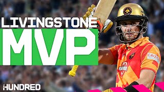 Liam Livingstone  27 SIXES  The Hundred MVP  Every Boundary amp Wicket  The Hundred 2021 [upl. by Novets]