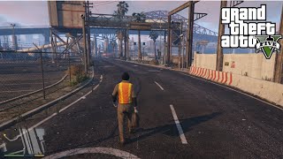 Scouting the Port  GTA 5 Gameplay Mission [upl. by Ahsinauq]