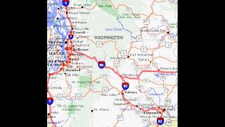 mapa de Washington [upl. by Jan]