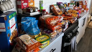 GROCERY HAUL UK  LARGE FAMILY WEEKLY FOOD SHOP  TESCO FOOD HAUL [upl. by Lachman580]