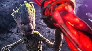 Making Stormbreaker Scene  Groot Lifts Thors Hammer  Avengers Infinity War 2018 Movie CLIP HD [upl. by Adym]