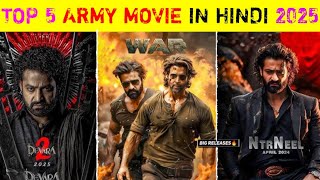 Top 5 Army War Action Movies In Hindi  🪖 ❤️ 🪖Top 5 army movies in hindi [upl. by Azenav540]