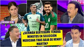 HENRY MARTÍN BAJA de SELECCIÓN MÉXICO Lira tomará su lugar ¿Qué pasa con BERTERAME  Generación F [upl. by Gina]