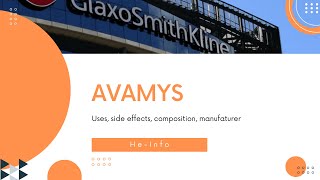 Avamys Use side effects and mechanisms of action  Fluticasone [upl. by Aneehc254]