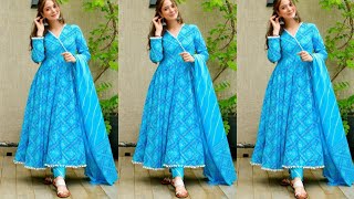 সুতি গজ কাপড়ের ইজি নতুন নতুন জামার ডিজাইন 💚💙 New cotton dress design  Shuti goj kaporer jama 🌷❤️ [upl. by Schroth]