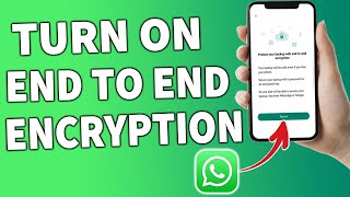 How to enable endtoend encryption on WhatsApp update 2024 [upl. by Gypsy]