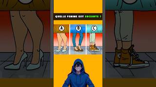 Quelle femme est enceinte  🤰 quiz quizfr heroquiz minecraft enigmes shorts tiktok humour [upl. by Noterb]