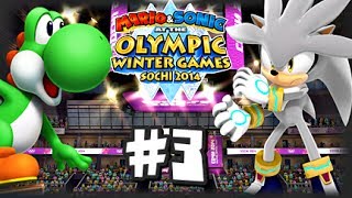 Mario amp Sonic At the 2014 Sochi Winter Olympic Games  1080p Part 3 [upl. by Attiuqehs]