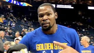 KEVIN DURANT TOLD ME TO STOP RECORDING HIM [upl. by Anirad831]