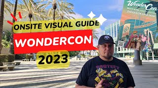 Wondercon 2023 Onsite Visual Guide  Anaheim Convention Center [upl. by Nahtanha]