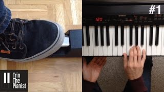 Cómo usar el pedal sustain del piano Clase 1 [upl. by Arvad718]