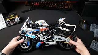 LEGO Technic 42130 BMW Motorrad M 1000 RR Speed Build [upl. by Ennasil]