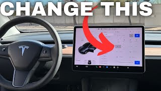 13 Important Settings to Change in Your New Model Y [upl. by Yelhak]