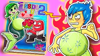 INSIDE OUT PAPER Joy x Disgust Squishy Papier  Love War Who Will Win Joy Squishy  ASMR [upl. by Hardi439]