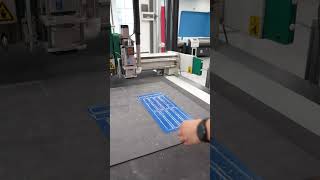 AcrylicPMMA cutting with a flatbed cutting machine [upl. by Ause]