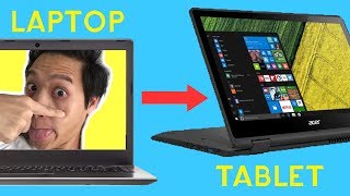 How To Convert Your Laptop Into a Tablet [upl. by Dibbell31]