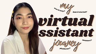 my virtual assistant journey 👩🏻‍💻  IYAtalksabout [upl. by Hepsoj]