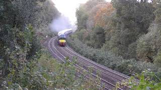 The Devonian Double with D213 and D345 on 30th October 2021 [upl. by Kecaj]