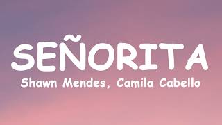 Shawn Mendes Camila Cabello  Señorita Lyrics [upl. by Sivert]