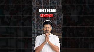 Thalapathy Remove Neet Exam 🤯 shorts [upl. by Aicile]